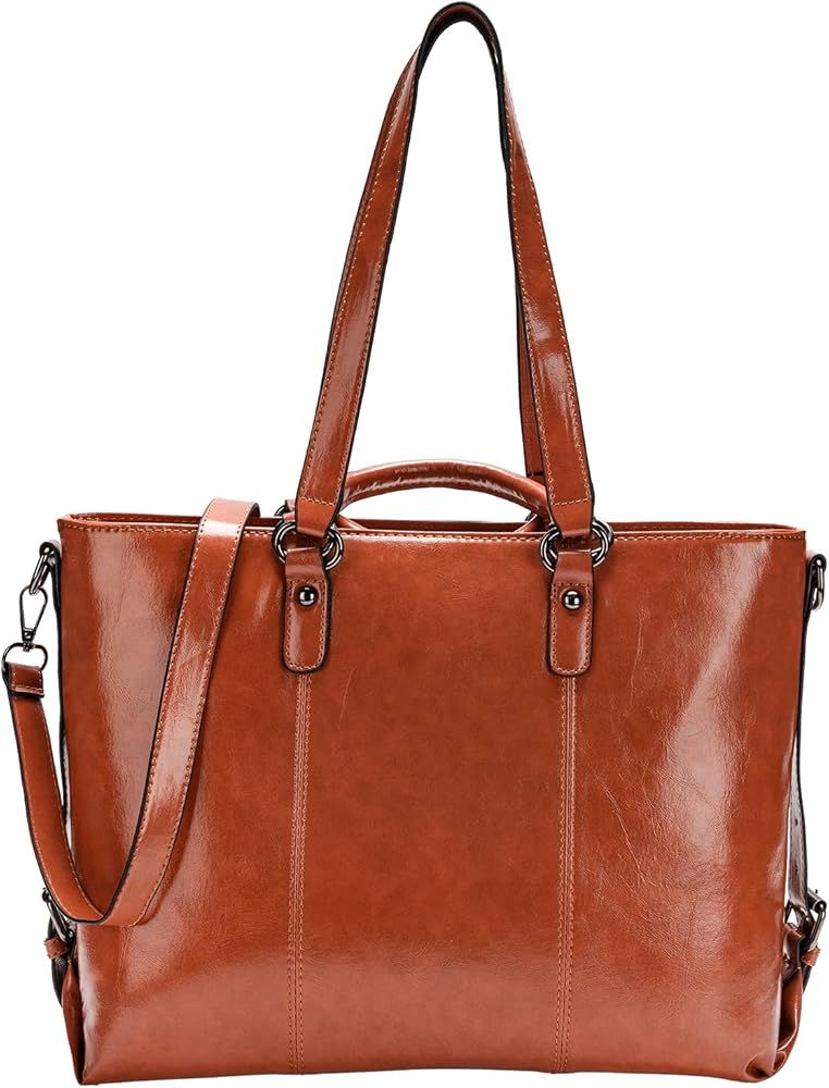 molshine Retro Vegan Leather Totes Handbag, Motorcycle Shoulder Bags, Top Handle Crossbody Bag for Women Lady Model HB026