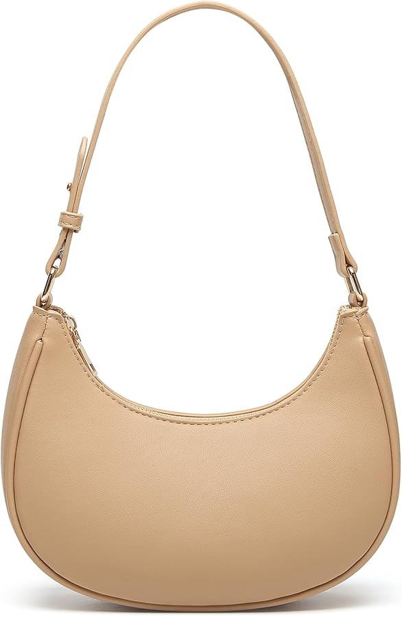Barabum Retro Classic Hobo Clutch Shoulder Tote Clutch HandBag with Zipper Closure for Women