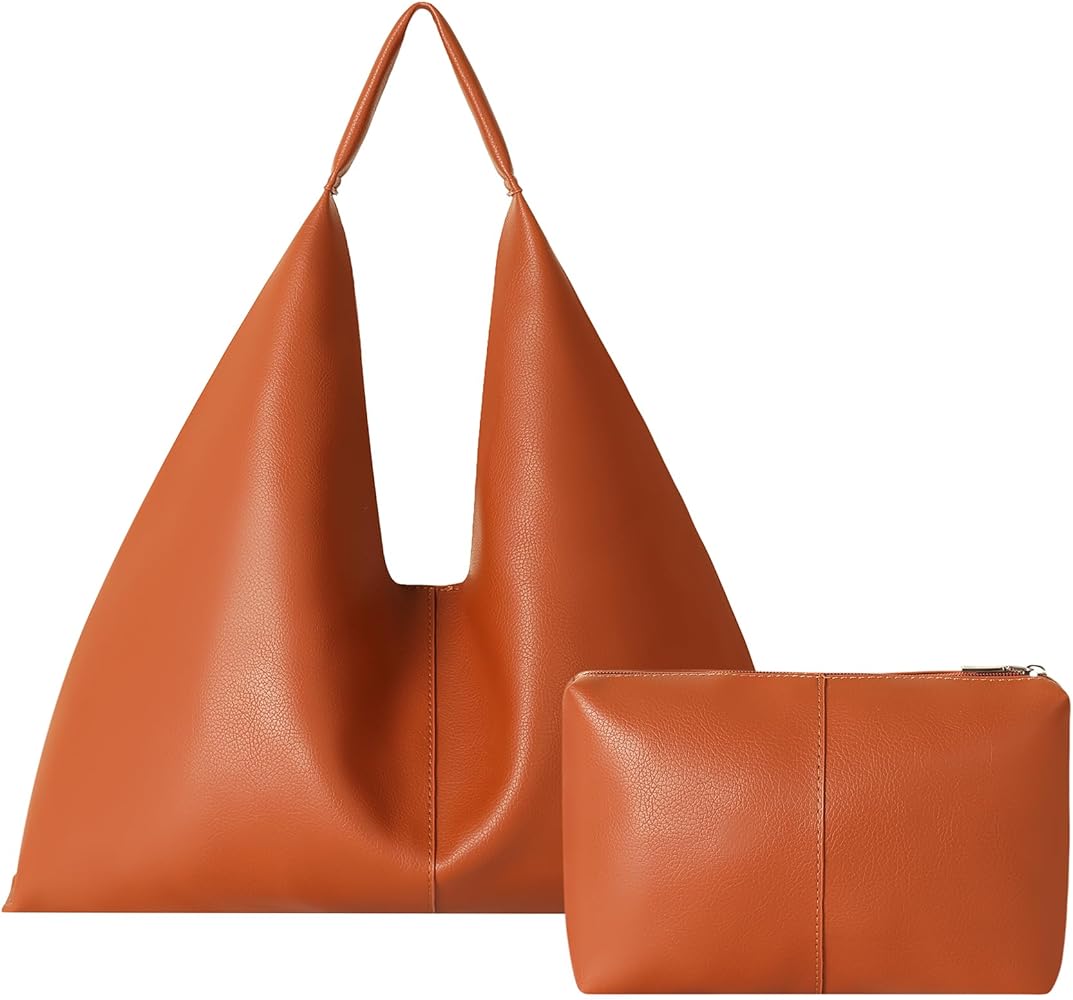 Leather Tote Bag, Oversized Hobo Bags, Large Tote Bag for Women Work, Vegan Leather Handbags Travel