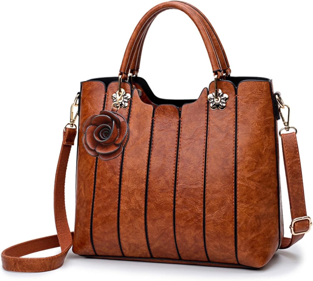 Purses for Women, Handbags for Women, Brown Purse, Tote Bag for Women, Crossbody Bags for Women, Satchel Bag