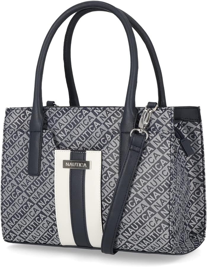 Nautica Women's Sandy Jr. Top Handel Satchel with Removable Crossbody Strap