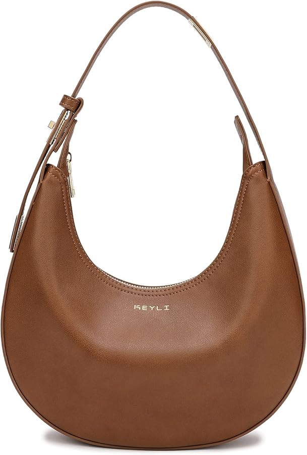 Keyli Shoulder Bag Stylish Casual Clutch Purses for Women 3 Ways Adjust Strap Tote Handbags with Zip Closure