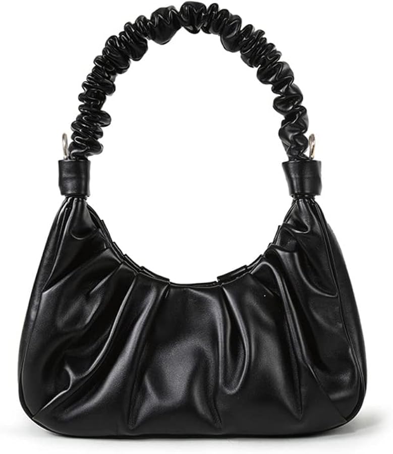 Classic Shoulder Bags for Women Cute Hobo Tote Mini Leather Handbag Clutch Purse Lightweight