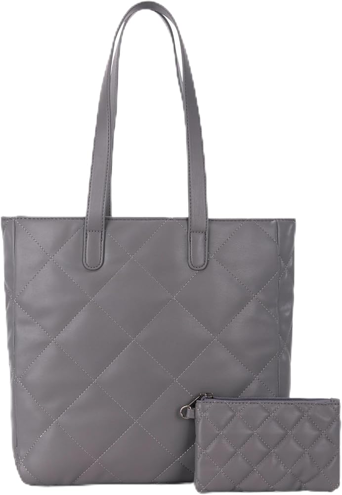 Montana West Quilted Handbag for Women Tote Purse Shoulder Bag Large Fashion Hobo Purse