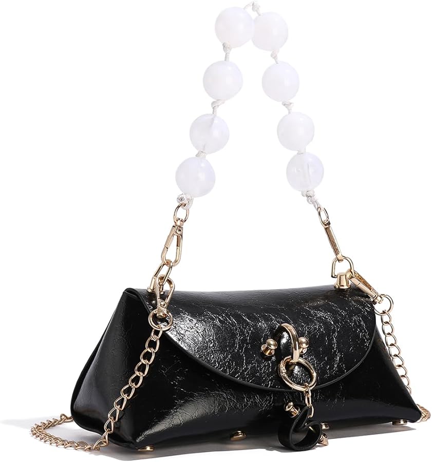Clutch Triangle Tote Handbags with 2 Removable Straps and Zipper Closure Crossbody Bags Shoulder Purse Handbag for Women