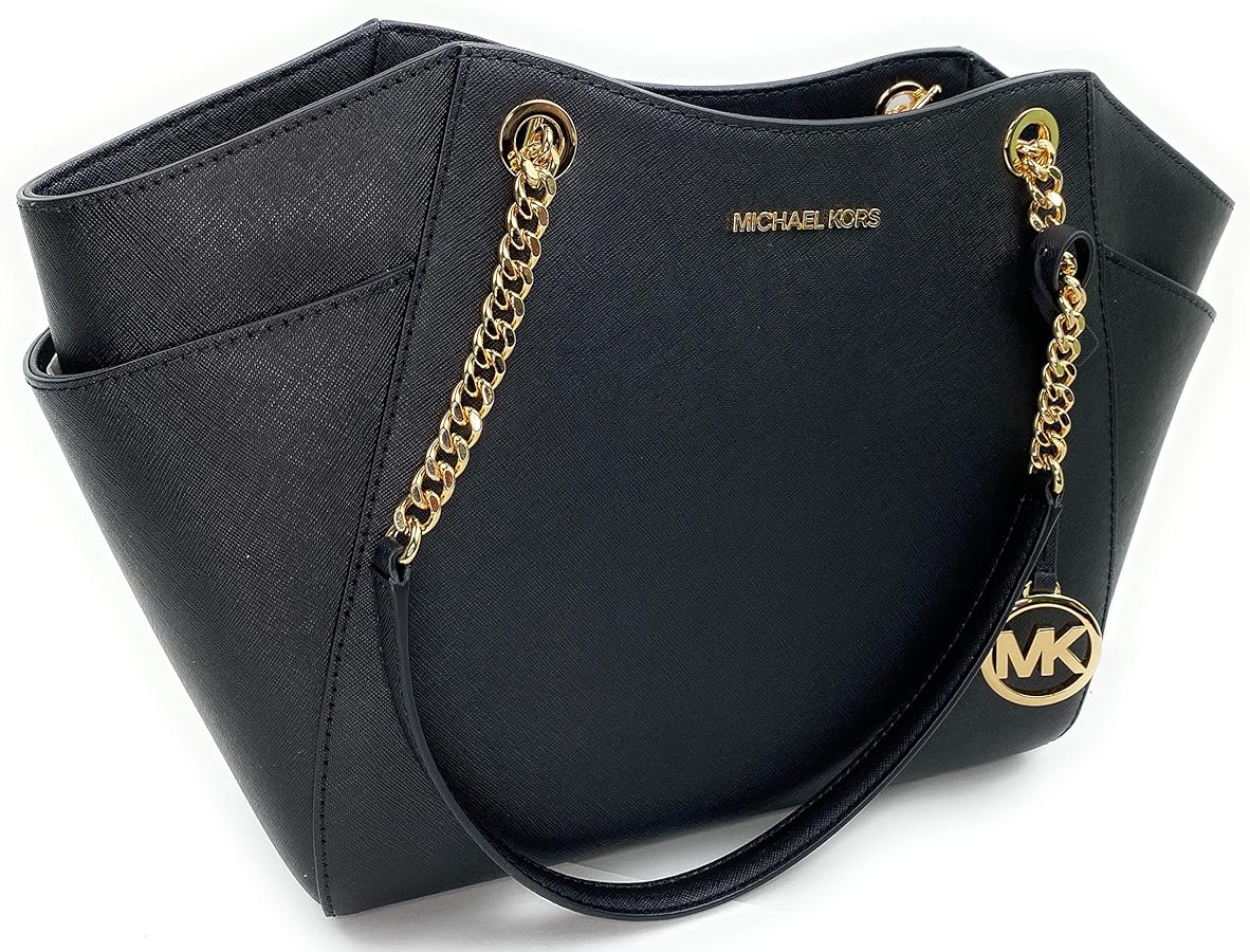 Michael Kors Jet Set Large Signature Logo Shoulder Bag