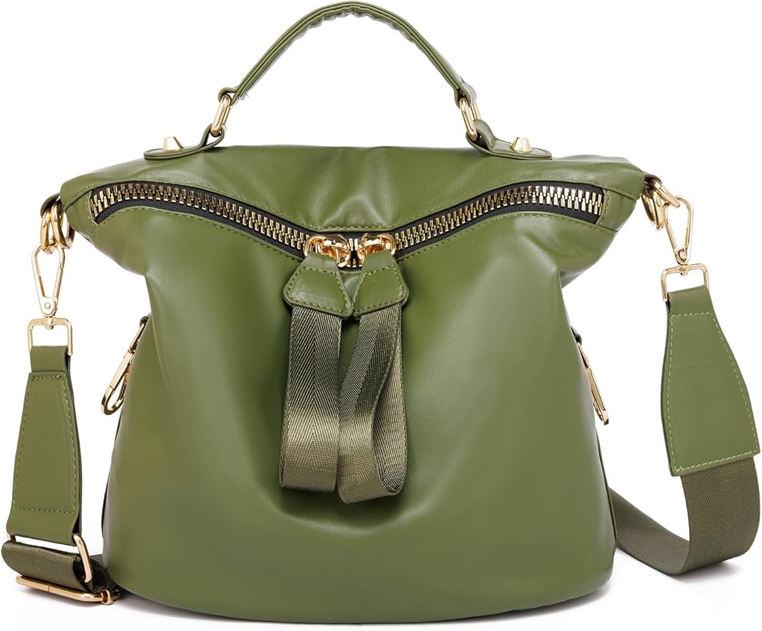 VGOAL Crossbody Bags for Women, Large-Capacity Women Handbag Casual Lightweight Travel Shopping Waterproof Shoulder Bag