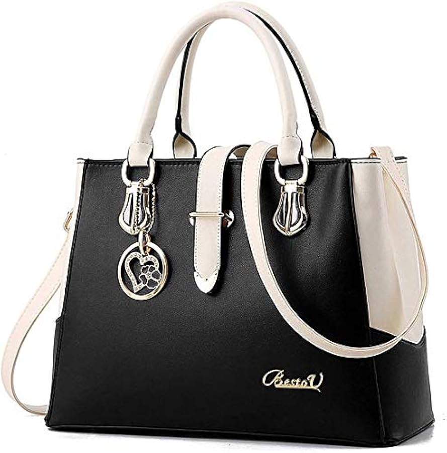 Purses and Handbags for Women Tote Shoulder Crossbody Bags with Long Strap Detachable