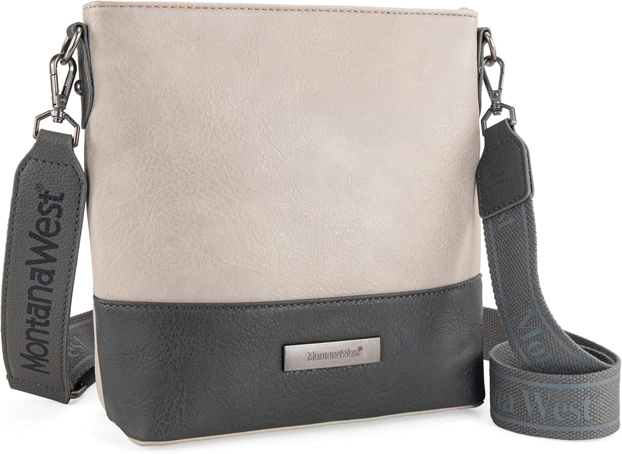 Montana West Crossbody Purses for Women Trendy Work Tote Bag with Zipper