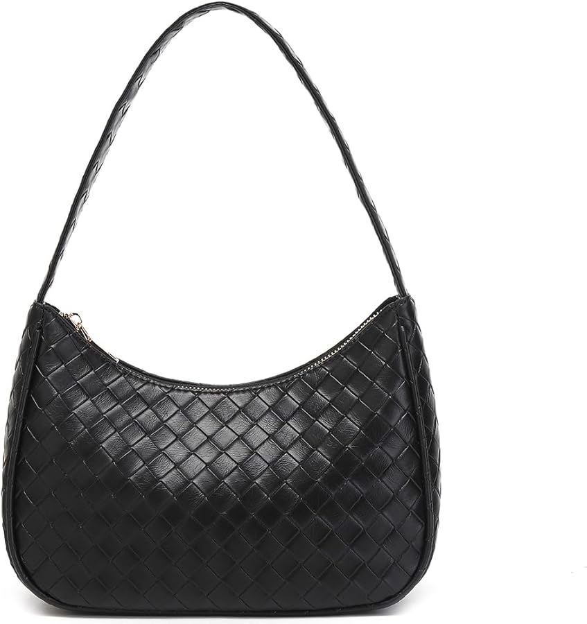 CYHTWSDJ Shoulder Bags for Women, Cute Hobo Tote Handbag Mini Clutch Purse with Zipper Closure