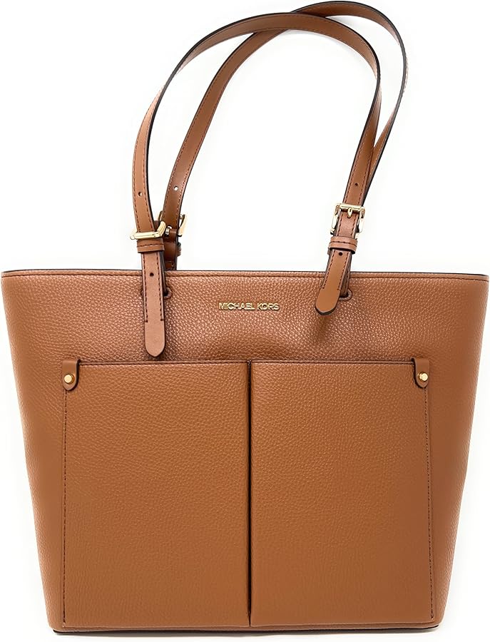 Michael Kors Jet Sest Travel Medium Double Pocket Tote (Luggage)
