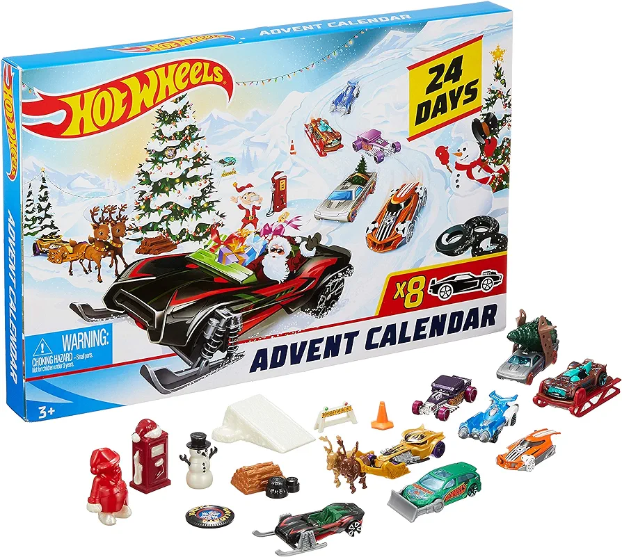 Hot Wheels FYN46 2019 Advent Calendar Vehicles