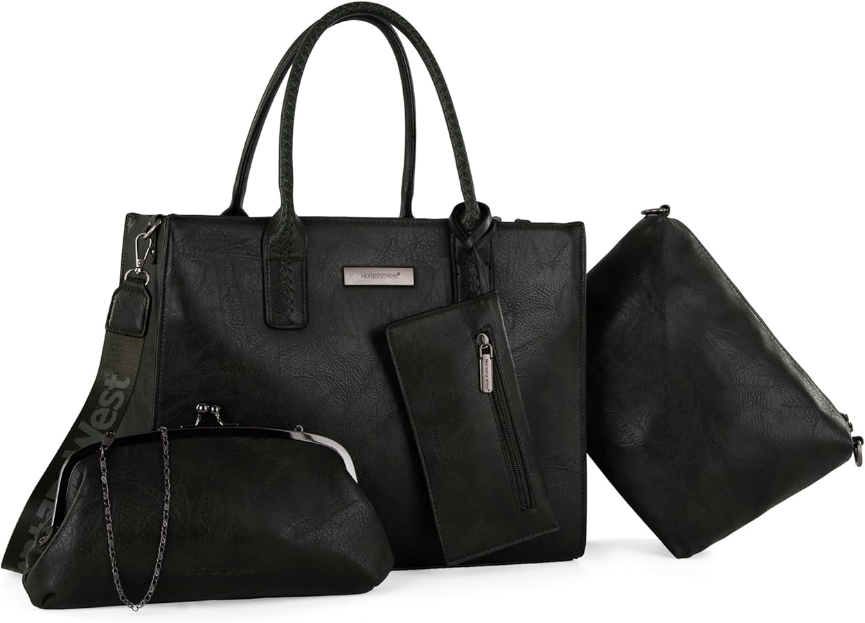 Montana West Handbags for Women Large Tote Bags Crossbody Purse Elegant Clutch & Coin Pouch