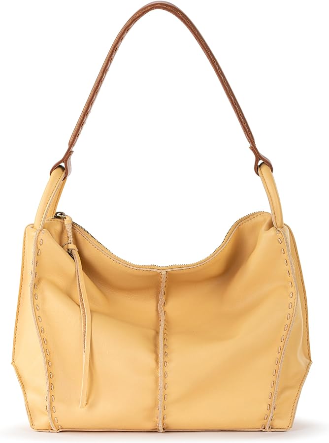 The Sak Los Feliz Hobo in Leather, Lined Shoulder Purse