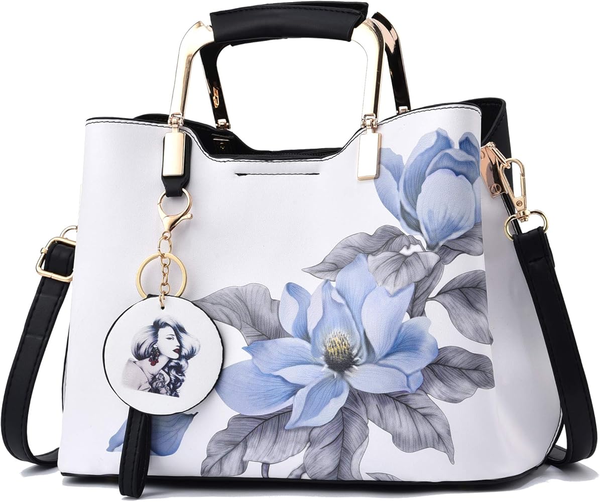 Nevenka Purses and Handbags for Women Top Handle Satchel Shoulder Bags Ladies Leather Totes…