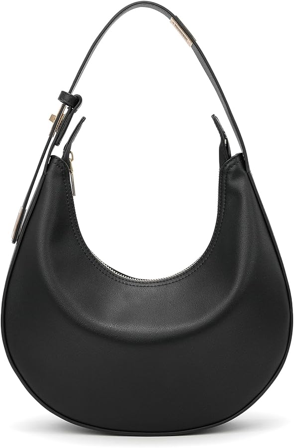 Shoulder Handbags 3 Ways Adjust Strap Shoulder Bag for Women Waterproof Leather Zip Closure Clutche Purses Hobo Bags