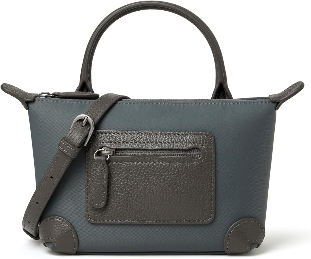 DORIS&JACKY Mini Top Handle Tote Purse For Women Designer Small Lightweight Crossbody Handbag With Adjustable Strap