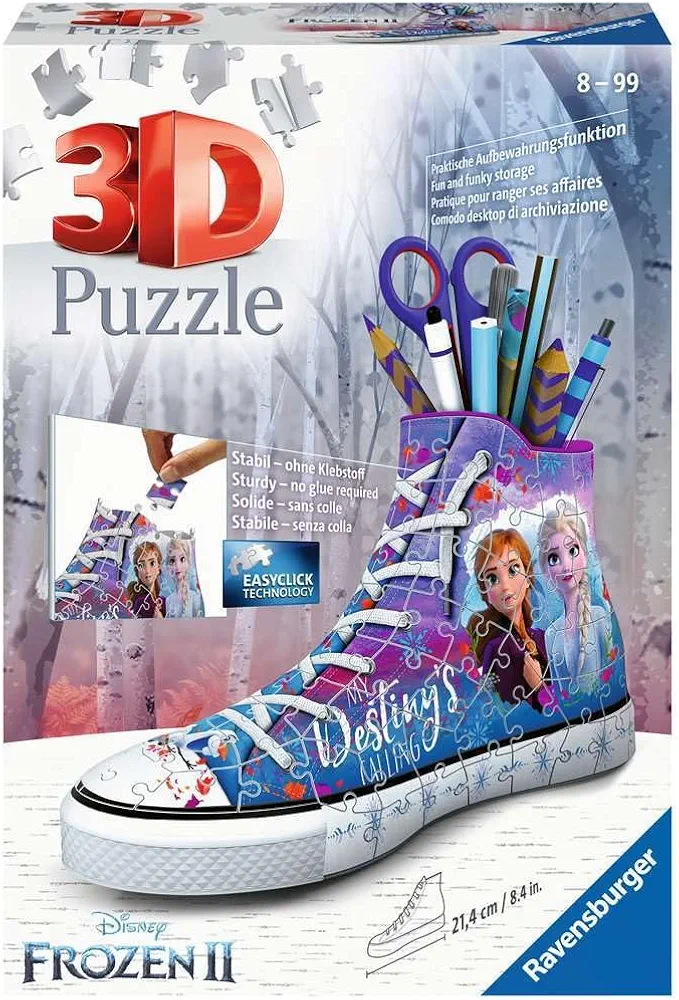 Ravensburger Disney Frozen 2 Trainer 108 Piece 3D Jigsaw Puzzle for Adults and Kids Age 8 Years and Up