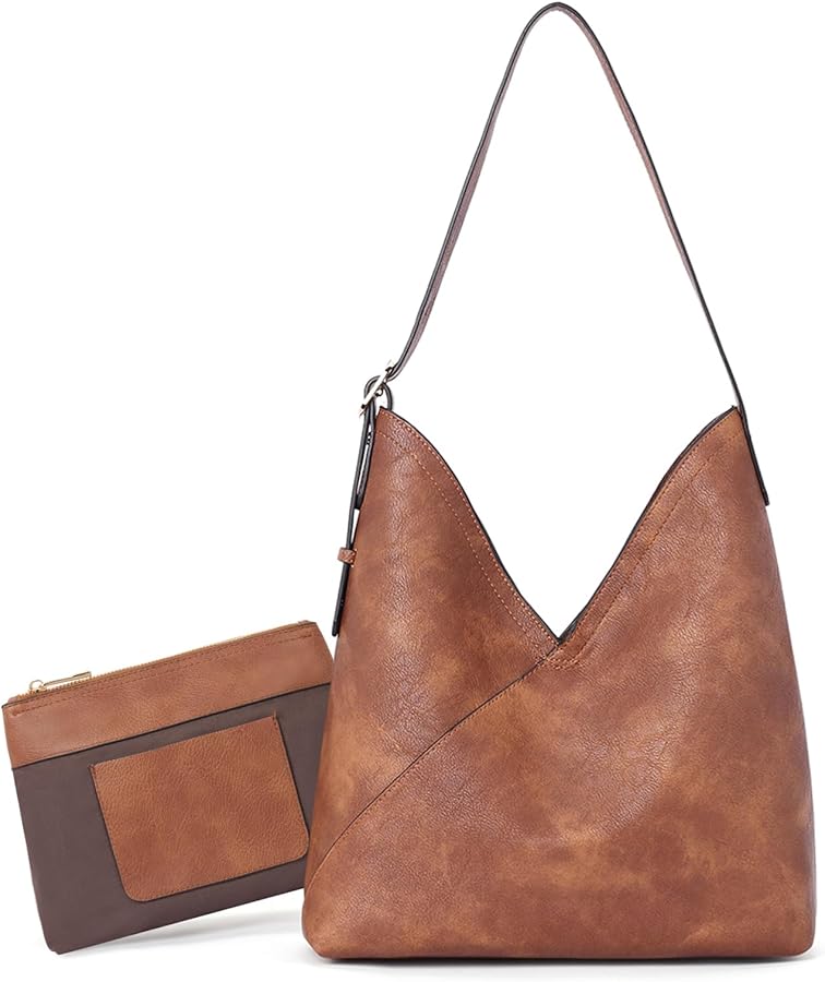 CLUCI Purses for Women Tote Handbags Vegan Leather Hobo Bags Fashion Large Ladies Shoulder Bag