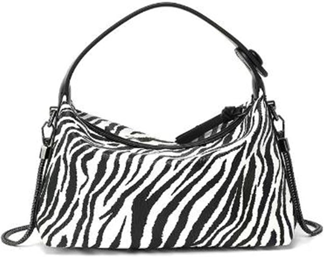 Hobo Bag for Women Vegan Leather Small Tote Crossbody Shoulder Purse Top Handle Handbag Satchel with Metal Chain