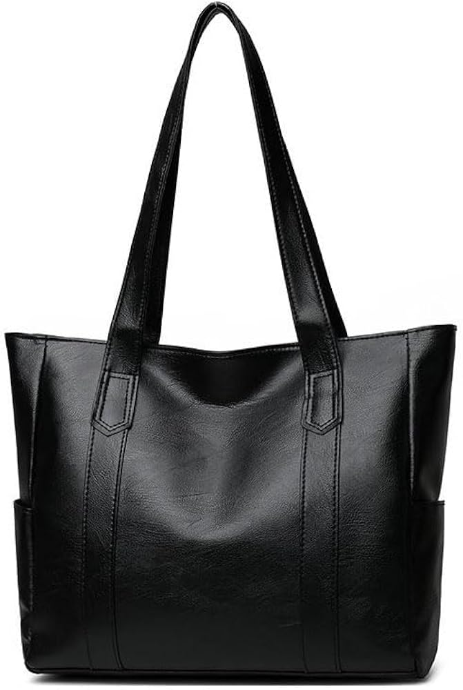 YXQSED Large Capacity Work Tote Bags for Women's PU Leather Big Purses and handbags ladies Waterproof Big Shoulder Bag