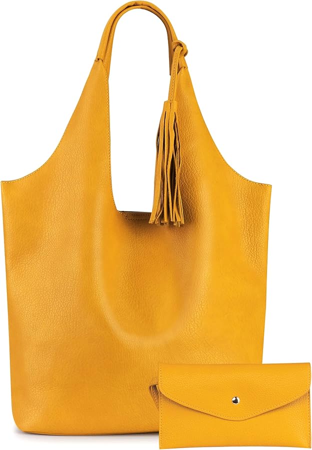Montana West Slouchy Hobo Bags for Women Soft Designer Shoulder Purses Ladies Top Handle Handbag