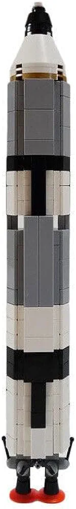 Gemini Titan Rocket (Saturn V Scale) Titan II GLV Model 203 Pieces MOC Build for Age 18+