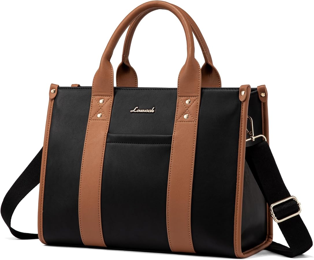 LOVEVOOK Tote Bag for Women Tote Purse and Handbags, Satchel Shoulder Crossbody Top Handle Bags with Zipper