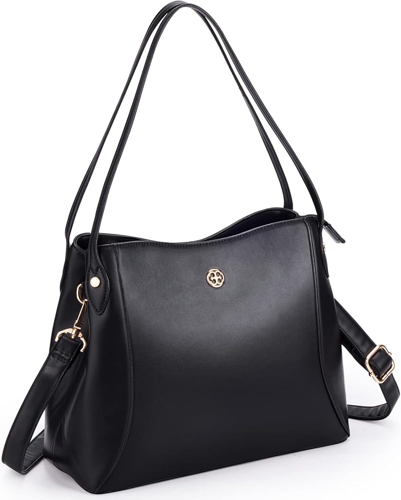Missnine Hobo Bags for Women PU Leather Purse Fashion Crossbody Handbag Chic Tote Bag with Adjustbale Shoulder Strap