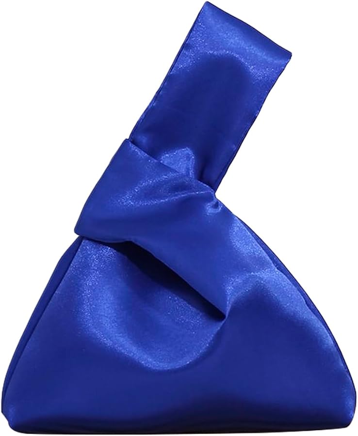Verdusa Women's Satin Evening Bag Clutch Handbag Mini Purse Small Tote