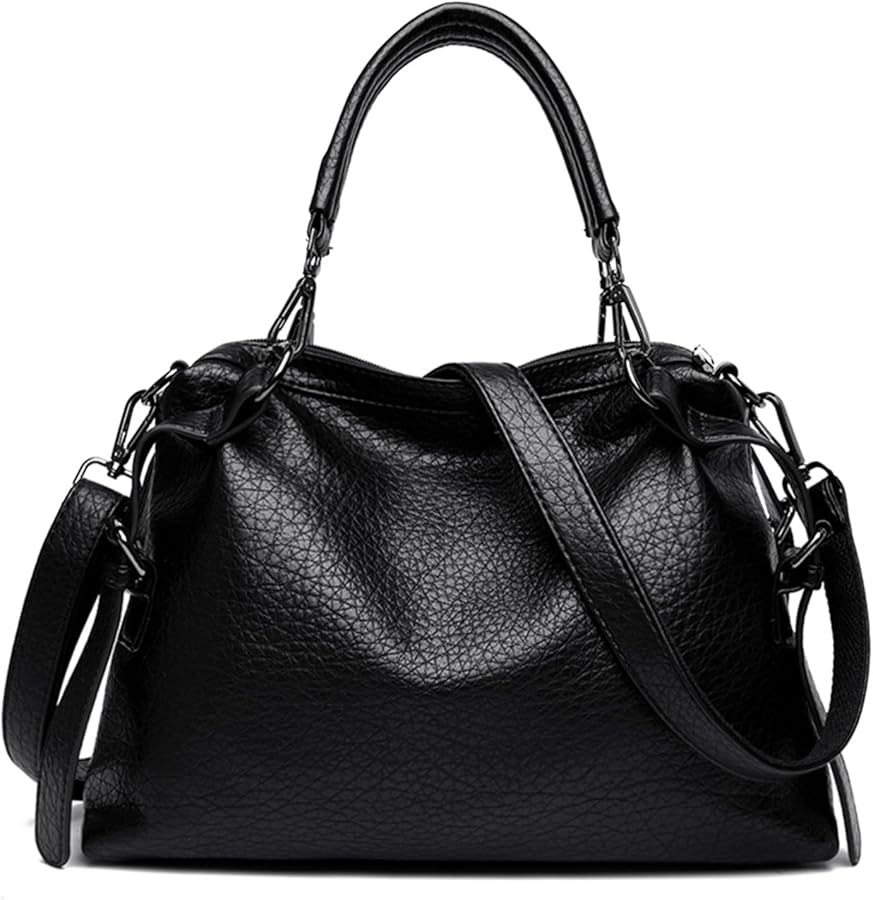 Large Hobo Bag and Handbags for Women PU Leather Crossbody Bags Tote Shoulder Bag Top Handle Satchel Bag